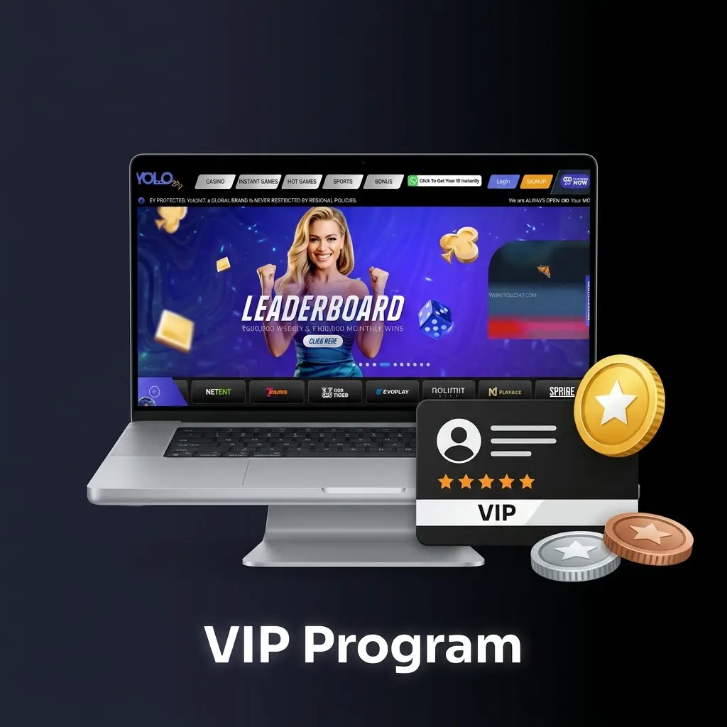 Yolo247 VIP loyalty programme tiers: Bronze, Silver, Gold, Platinum, Diamond rewards and perks overview